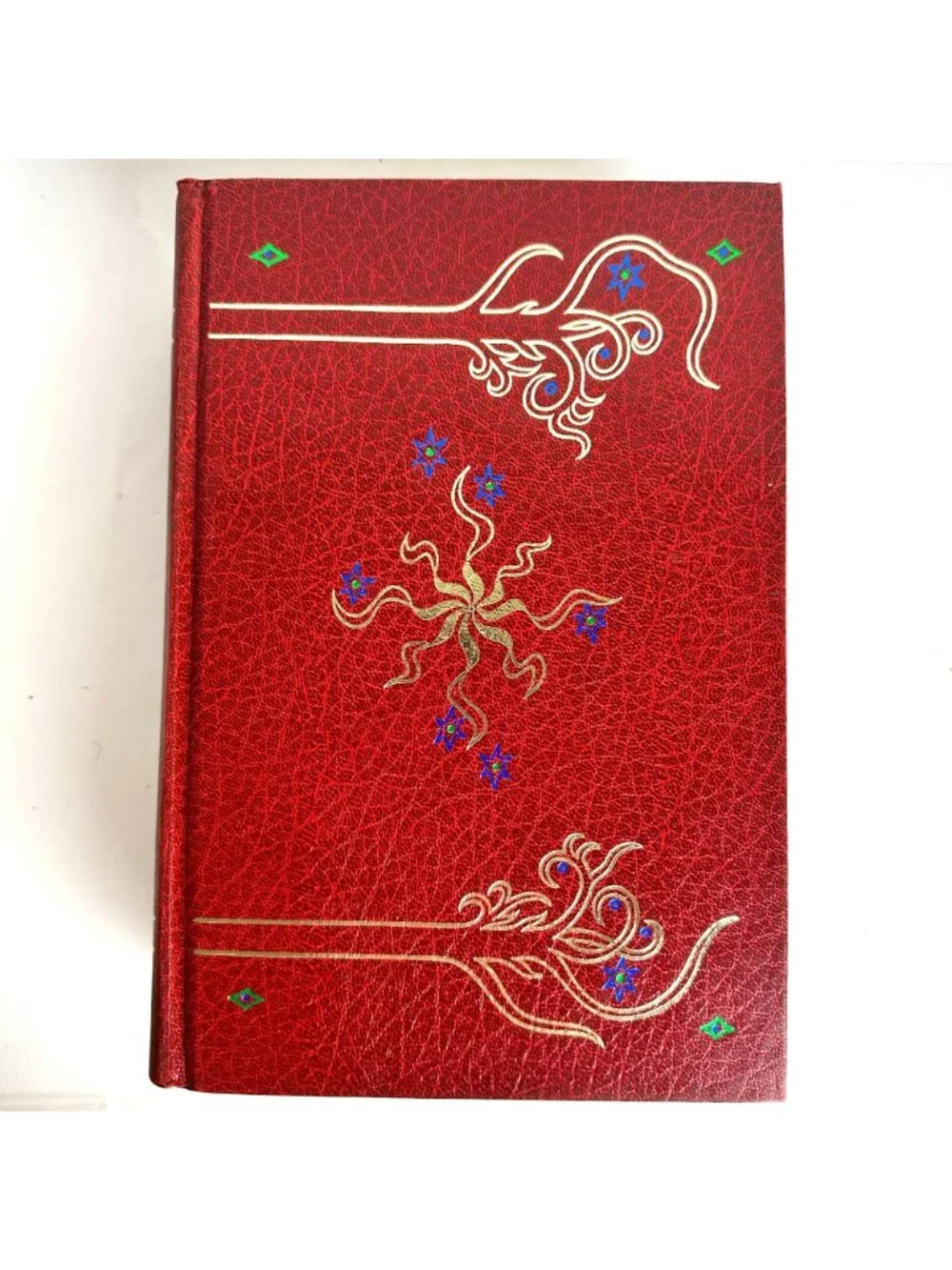1974 Houghton Mifflin The Lord Of The Rings & The Hobbit  Leather Bound Book Set